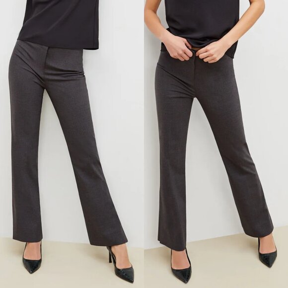 MM Lafleur Pants - MM Lafleur Gray Melange The Clooney‎ Trouser Pants Tropical Wool